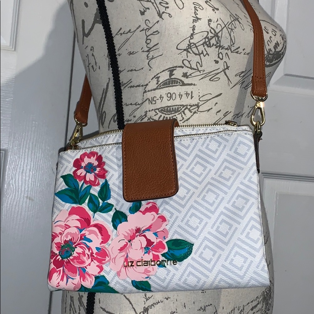 Liz Claiborne across the shoulder strap purse